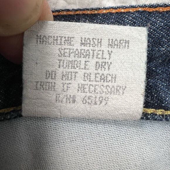 Seven Bootcut Jeans Women’s 29x31 Blue Made in USA Y2K Boho Western Rodeo - Picture 9 of 14